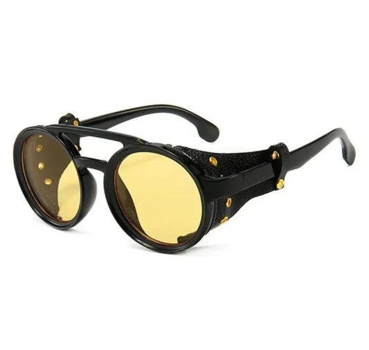 Gafas Vintage Con Cuero